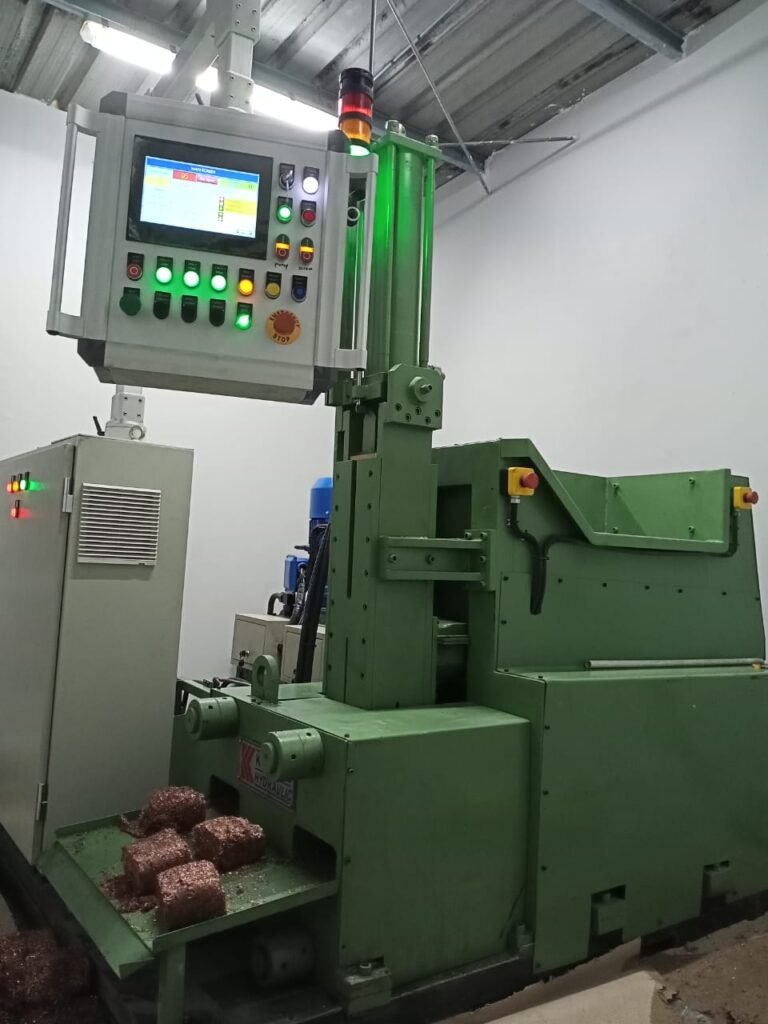 60-TON BRIQUETTING PRESS