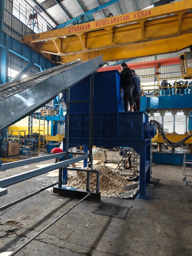 DOUBLE SHAFT SHEAR SHREDDER