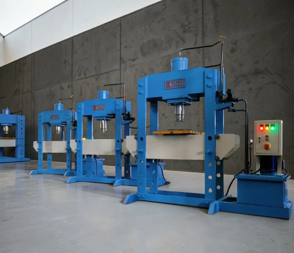 Hydraulic workshop press for garage and workshop